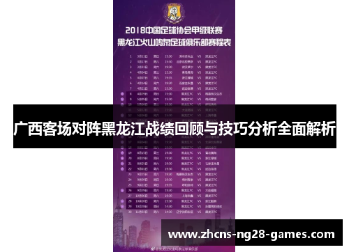 广西客场对阵黑龙江战绩回顾与技巧分析全面解析