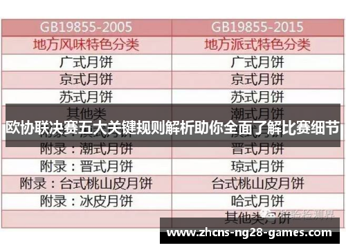 欧协联决赛五大关键规则解析助你全面了解比赛细节